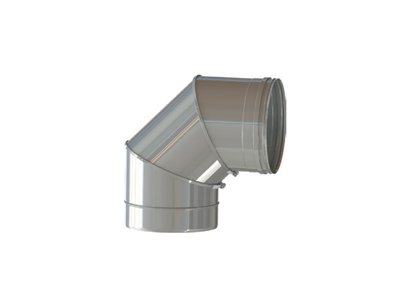 SW Ø150 Vinkelstykke 0-90gr