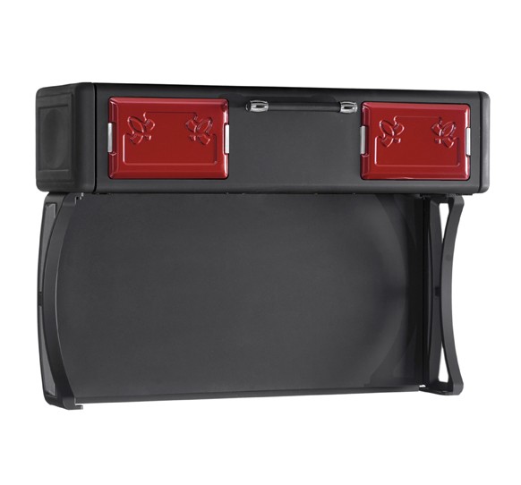 Bakvegg med varmeskap til La Nordica Milly