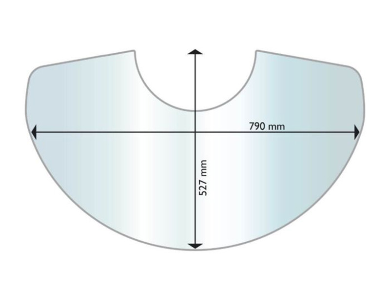 Underlagsplate glass til Aduro 22