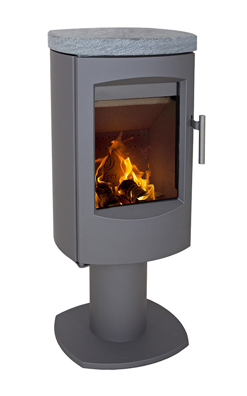 Heta Scan-Line 7D m/dreiesokkel og klebersteintopp