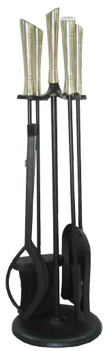 Peissett sort/st&#229;l 