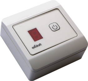 Exodraft hastighetskontroll EFC18 til røyksuger