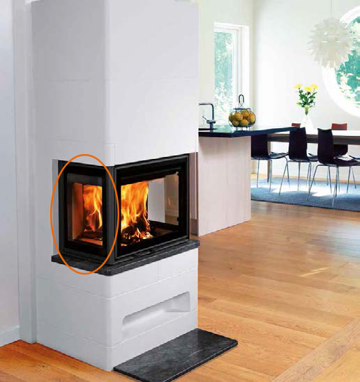 Dovre sideglass til 2175/2575 CBS1