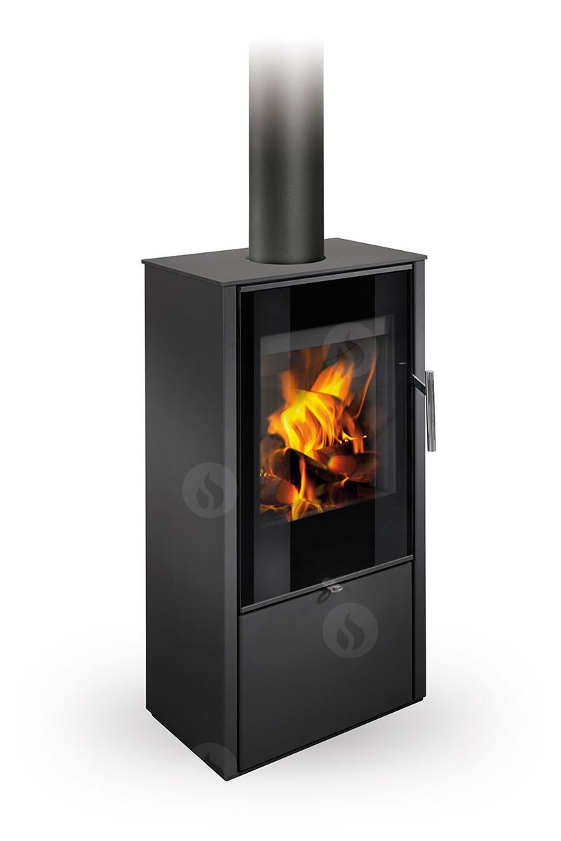 Romotop Laredo F, sort stål