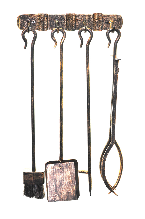 Peissett 4 deler vegghengt Vintage 