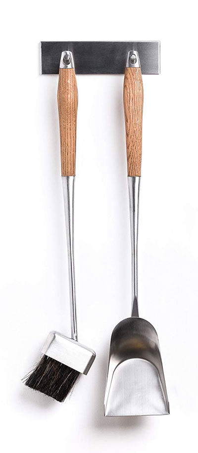 Peissett 2 deler med h&#229;ndtak i eik