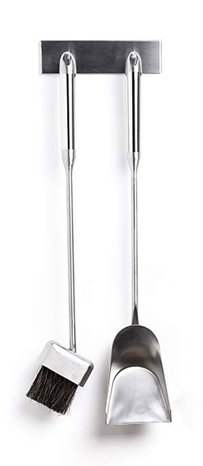 Peissett 2 deler med h&#229;ndtak i st&#229;l