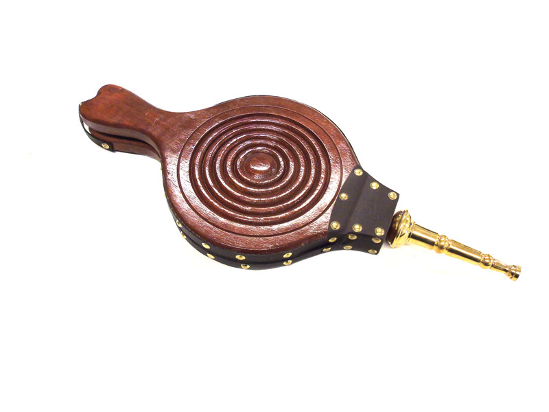 Peispuster Stor M&#248;rk med ringm&#248;nster 