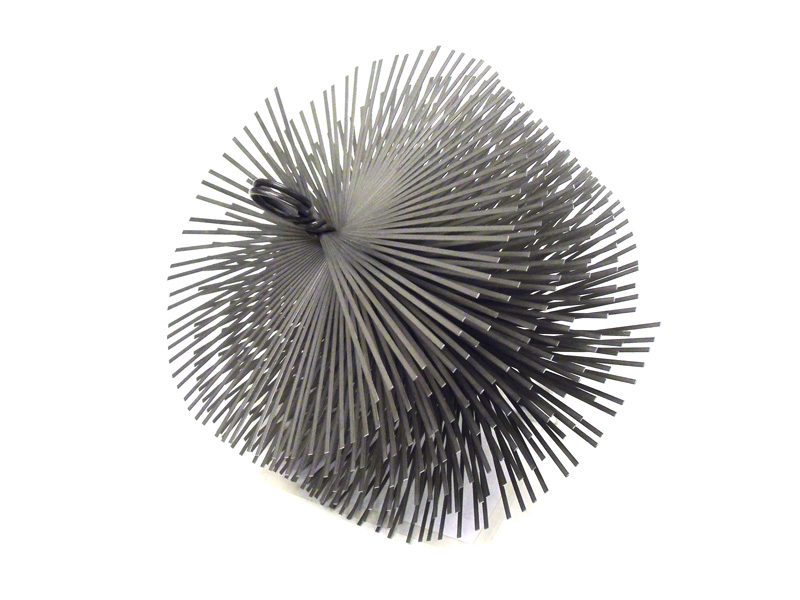 Loddebørste Ø17.5 hobby 2 øyer, myk bust