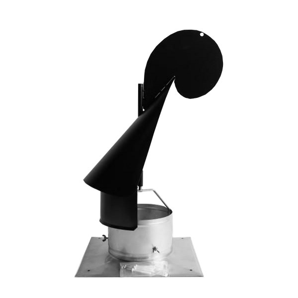 Twister pipehatt Ø200