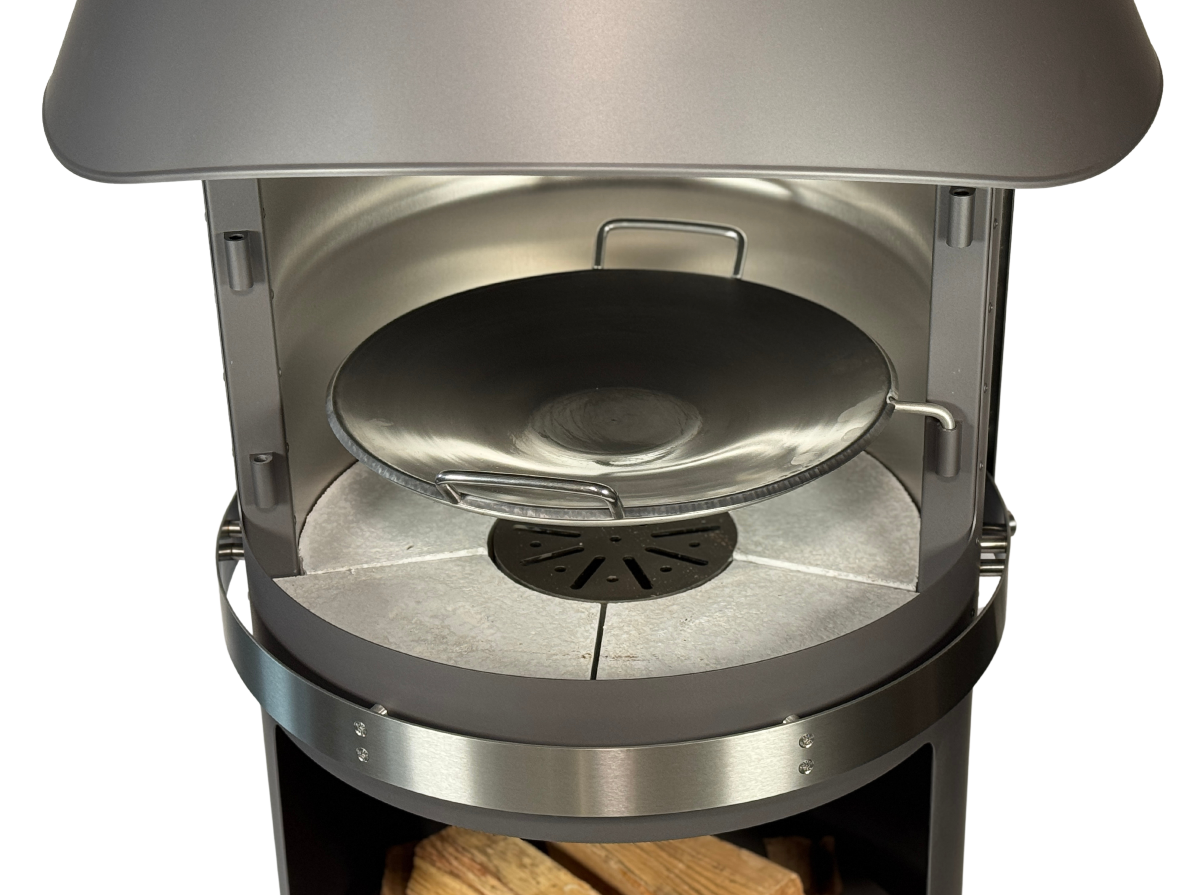 Firestar Stekepanne i stål Ø45 cm