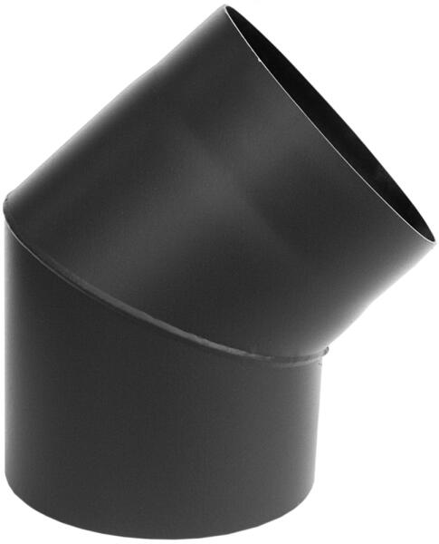 Peisrør Ø150 2-delt 45°