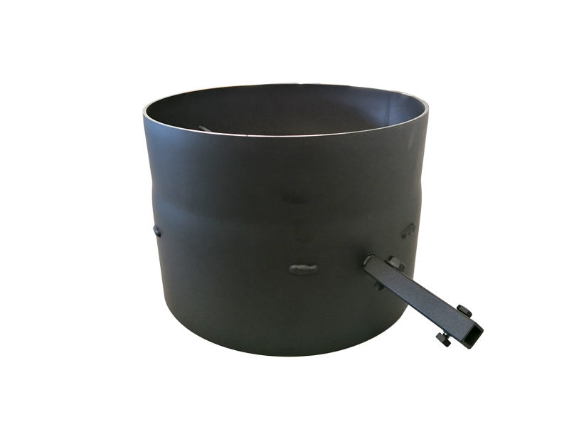 Rør m/spjeld Ø150x14cm