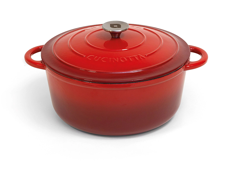 Cucinotte emaljert gryte, rund Ø28cm/6l