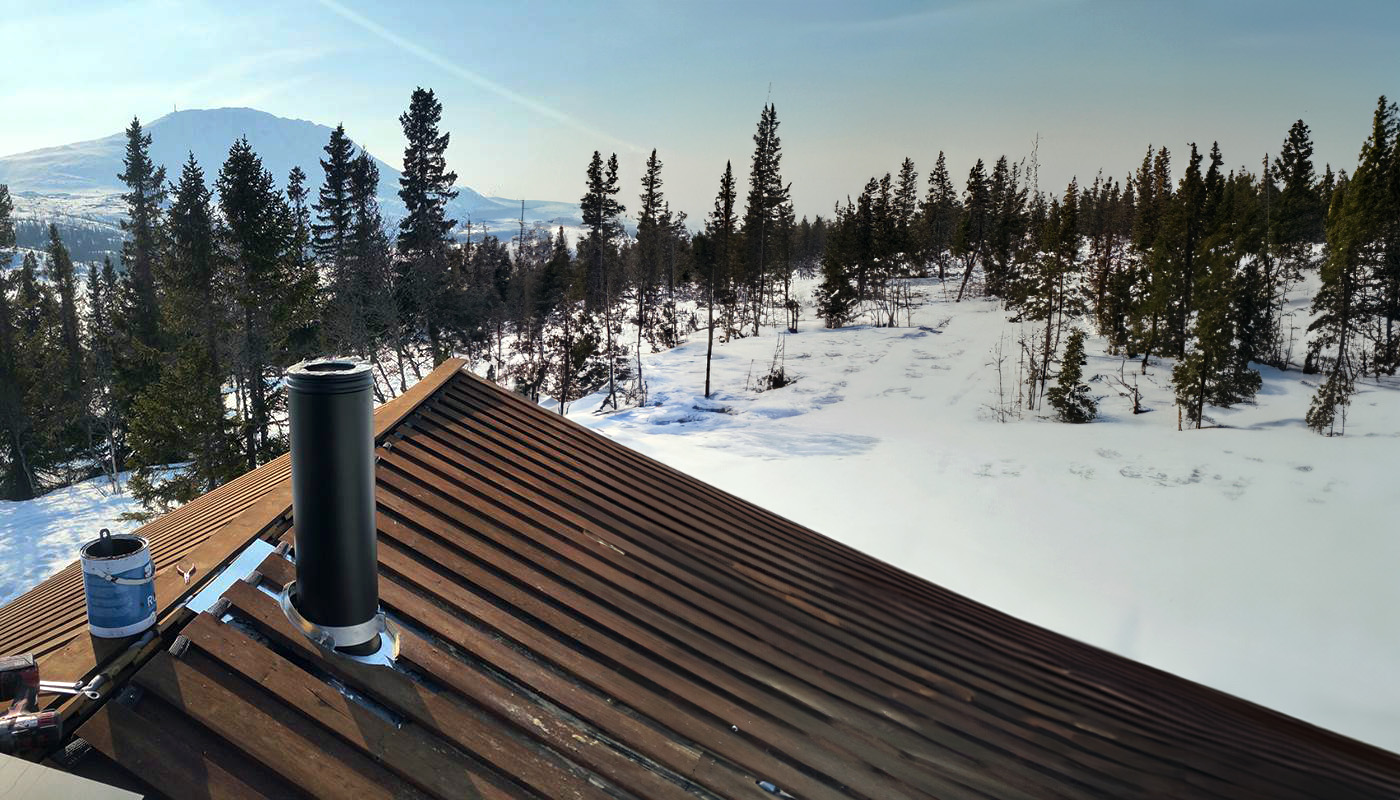 Stålpiper, røyksugere og tilbehør til nybygg og rehabilitering