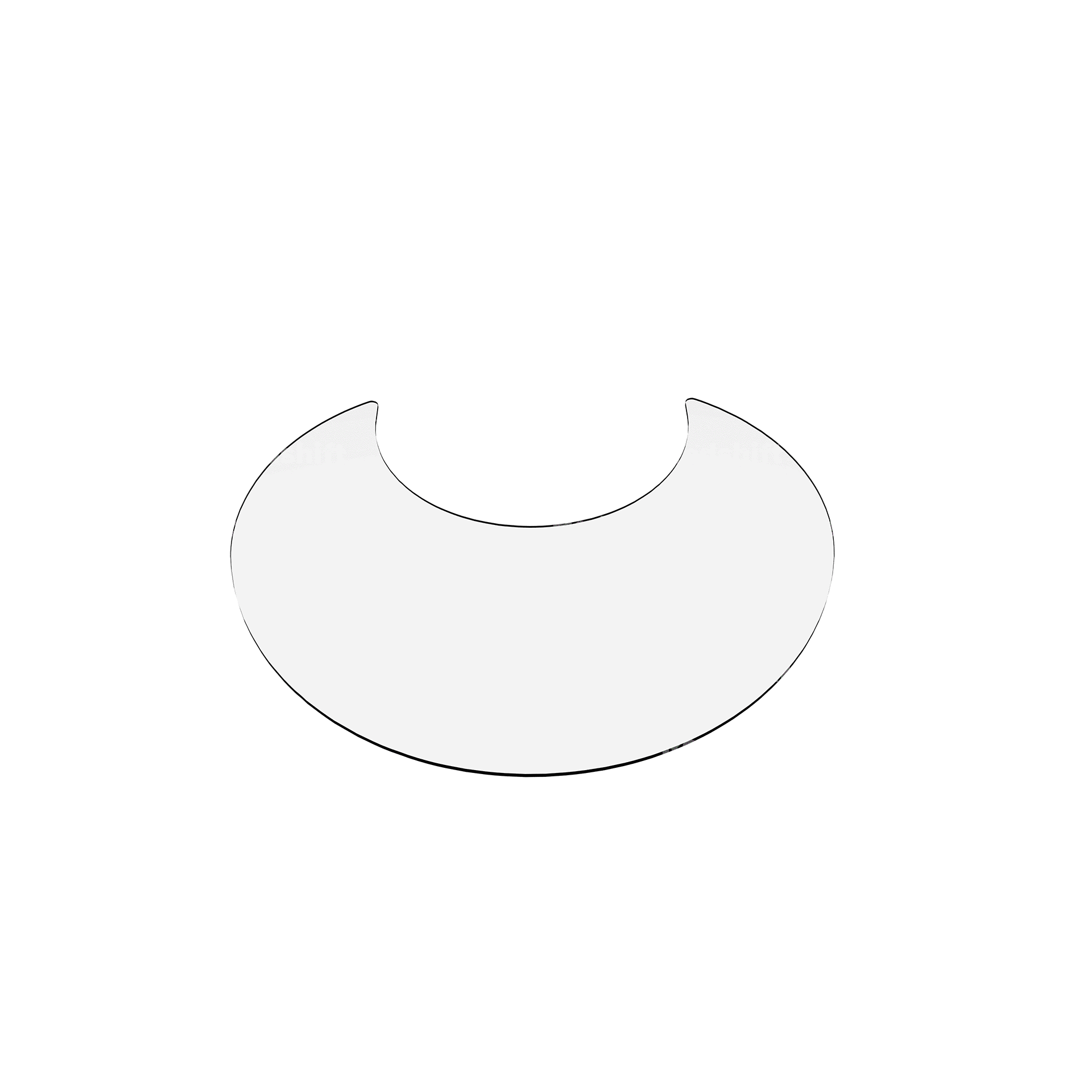 Underlagsplate glass til 900-serien