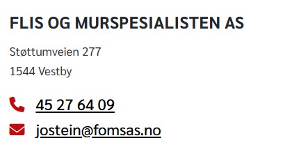 Flis og murspesialisten AS