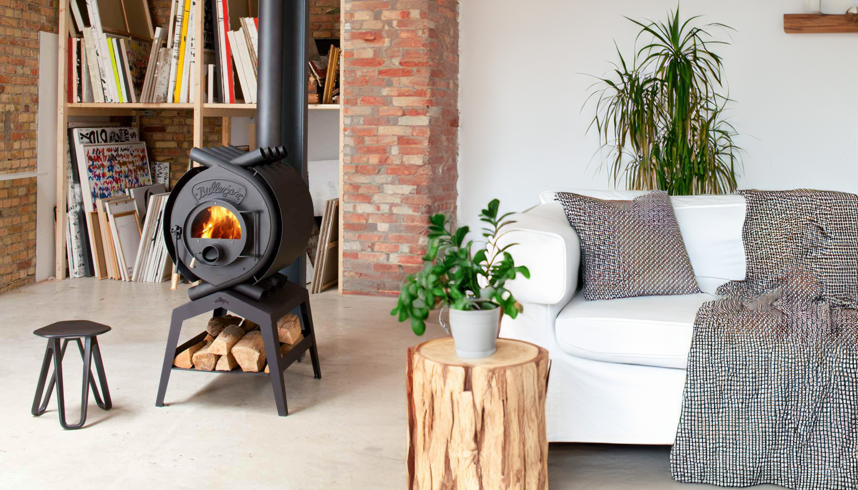 Høy fyringstemperatur og rentbrennende forbrenning